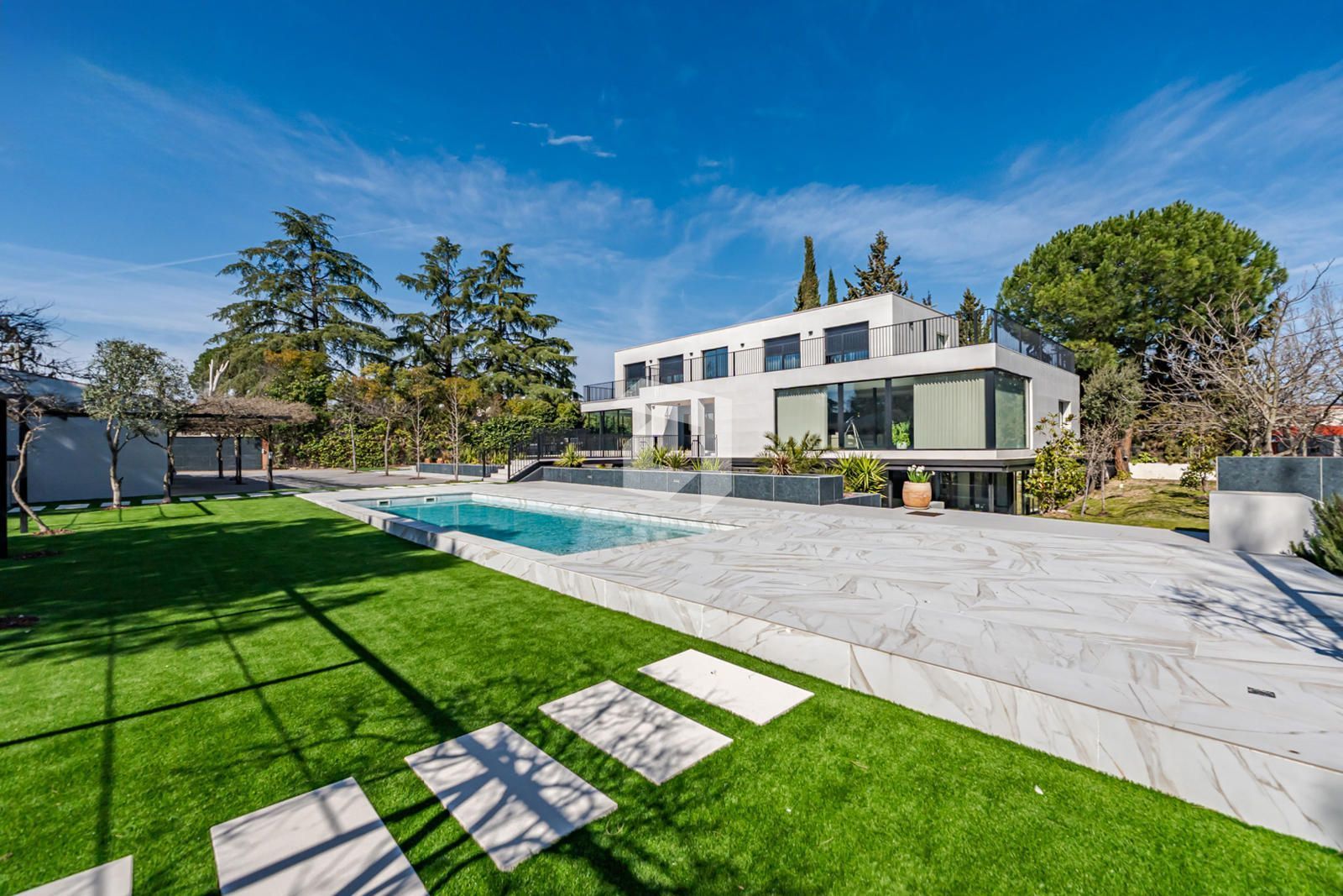 Jardín de Casa o chalet en venta en Majadahonda con Aire acondicionado, Calefacción y Terraza