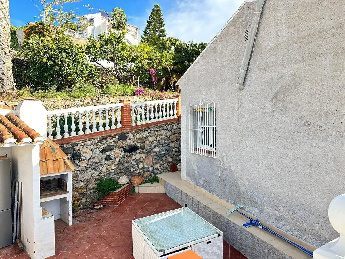 Garten von Haus oder Chalet zum Verkauf in Salobreña mit Klimaanlage, Terrasse und Schwimmbad