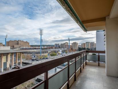 Balcony of Flat for sale in  Zaragoza Capital  with Heating, Terrace and Storage room