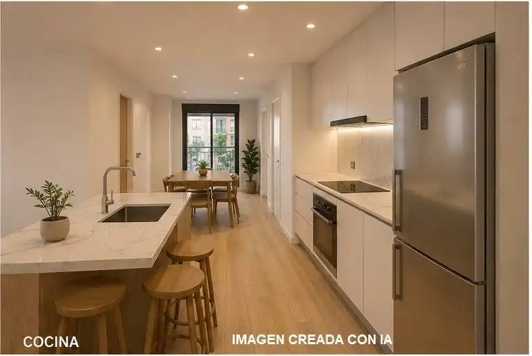 Cuina de Loft en venda en L'Hospitalet de Llobregat