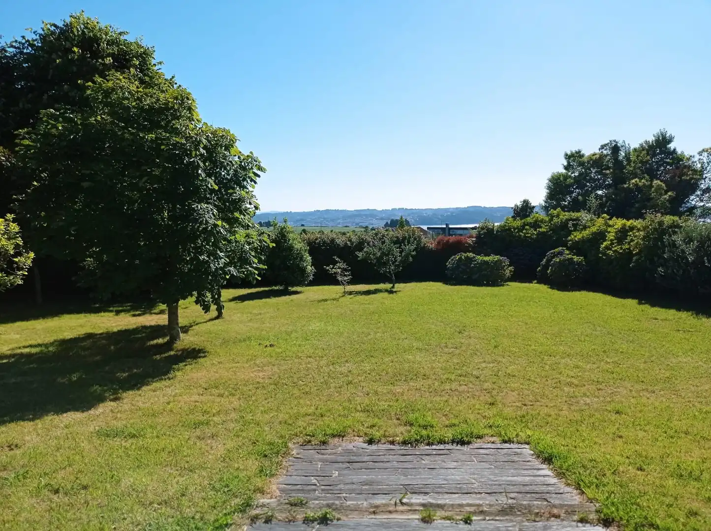 Garden of Houses for sale in Miño  with Heating, Parquet flooring and Storage room