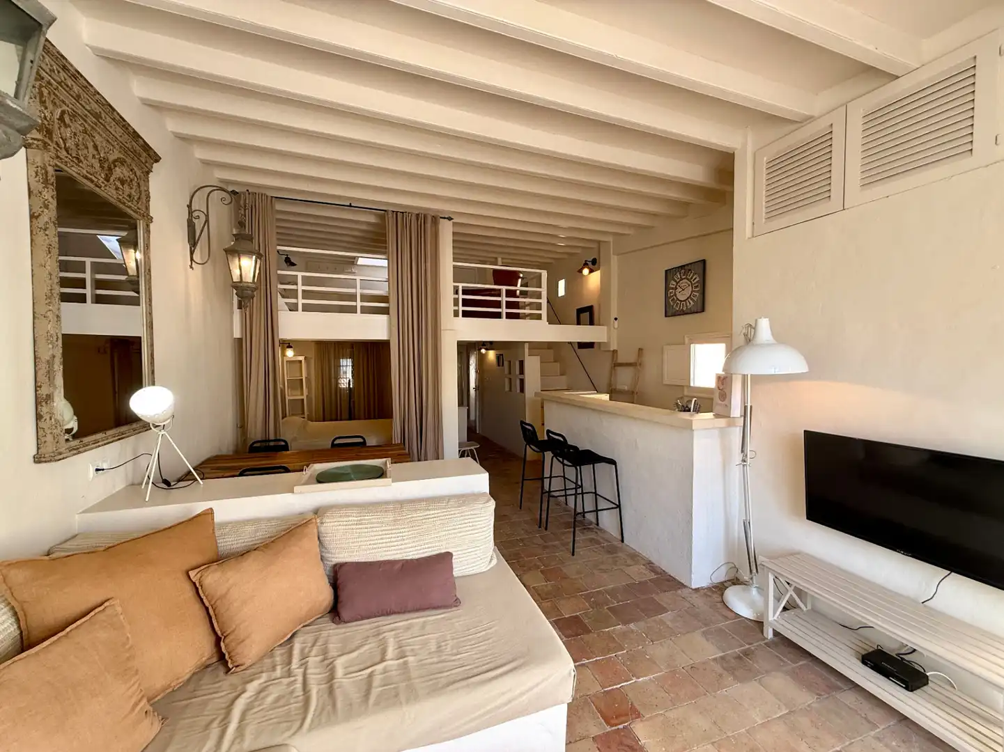 Sala d'estar de Apartament en venda en Eivissa amb Aire condicionat, Calefacció i Terrassa