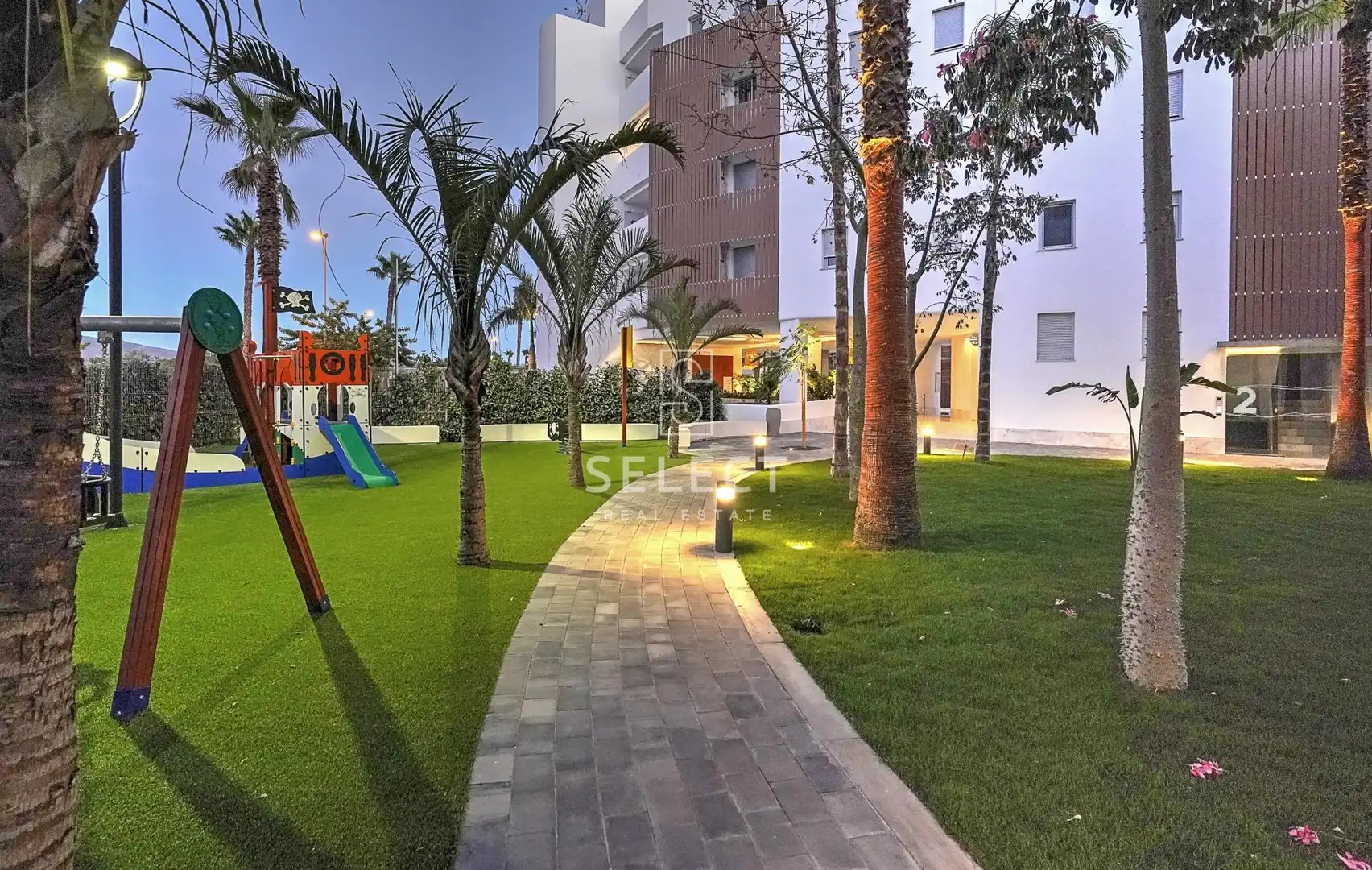 Terrasse von Wohnungen zum Verkauf in Motril mit Klimaanlage, Heizung und Terrasse