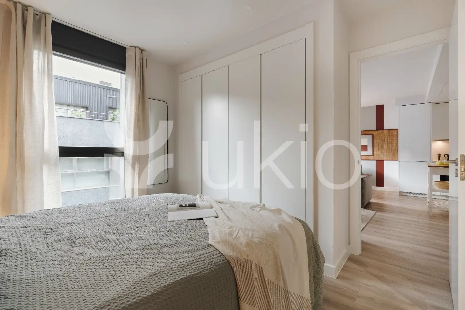 Schlafzimmer von Wohnungen zur Miete in Madrid mit Heizung, Möbliert und Ofen
