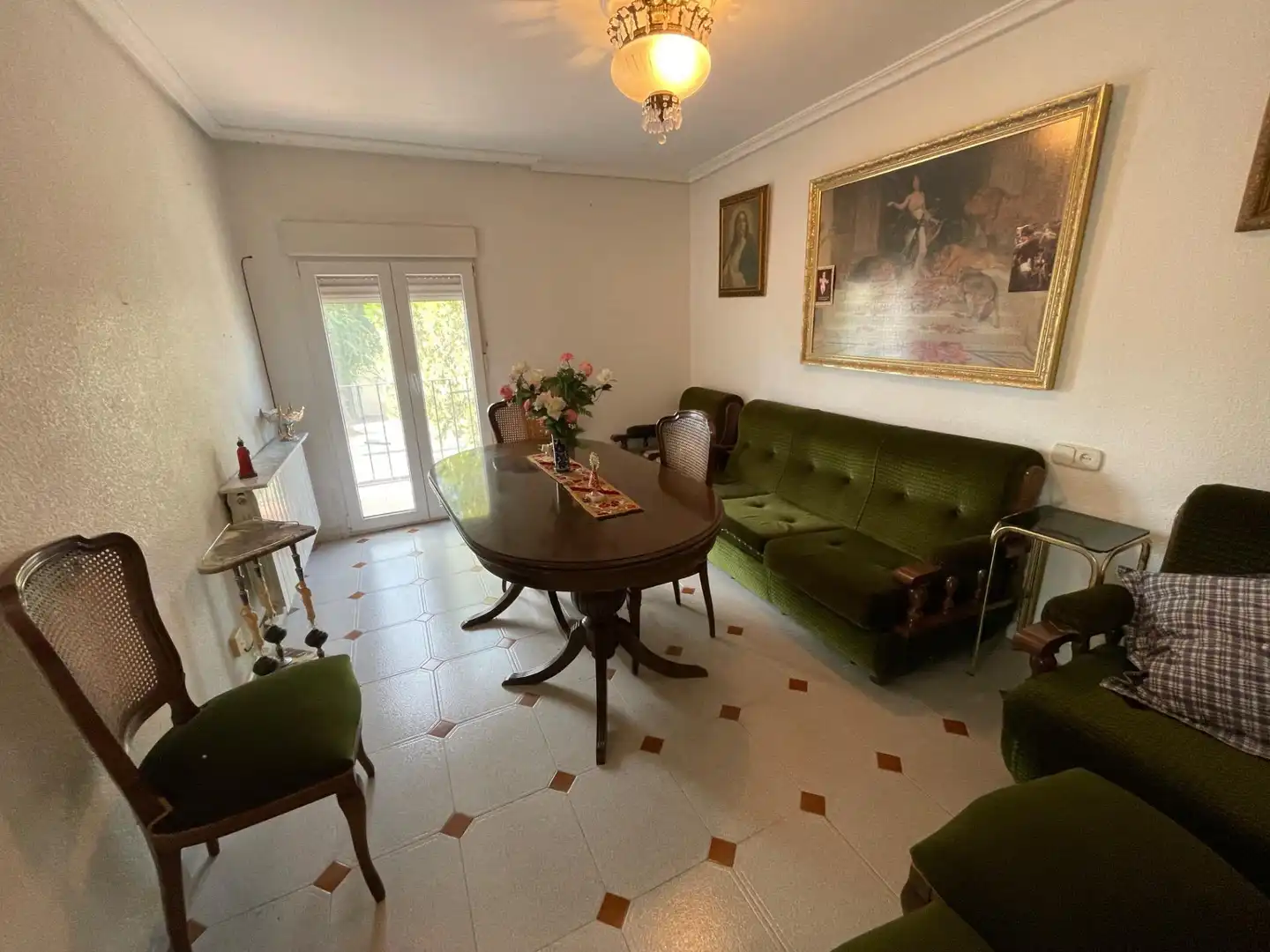 Sala de estar de Finca rústica en venta en Albacete con Terraza y Balcón