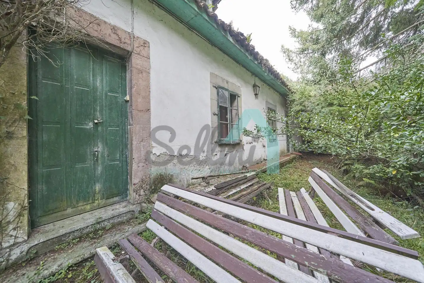 Vista exterior de Casa o chalet en venta en Oviedo  con Jardín privado, Parquet y Terraza