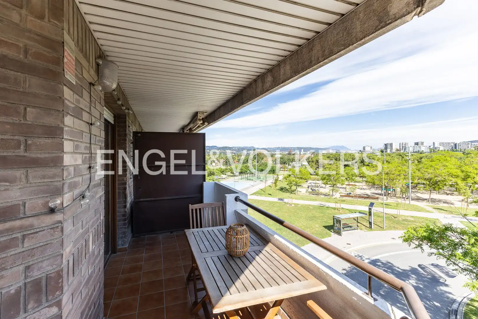Balcony of Flat for sale in Sant Joan Despí  with Air Conditioner, Heating and Parquet flooring