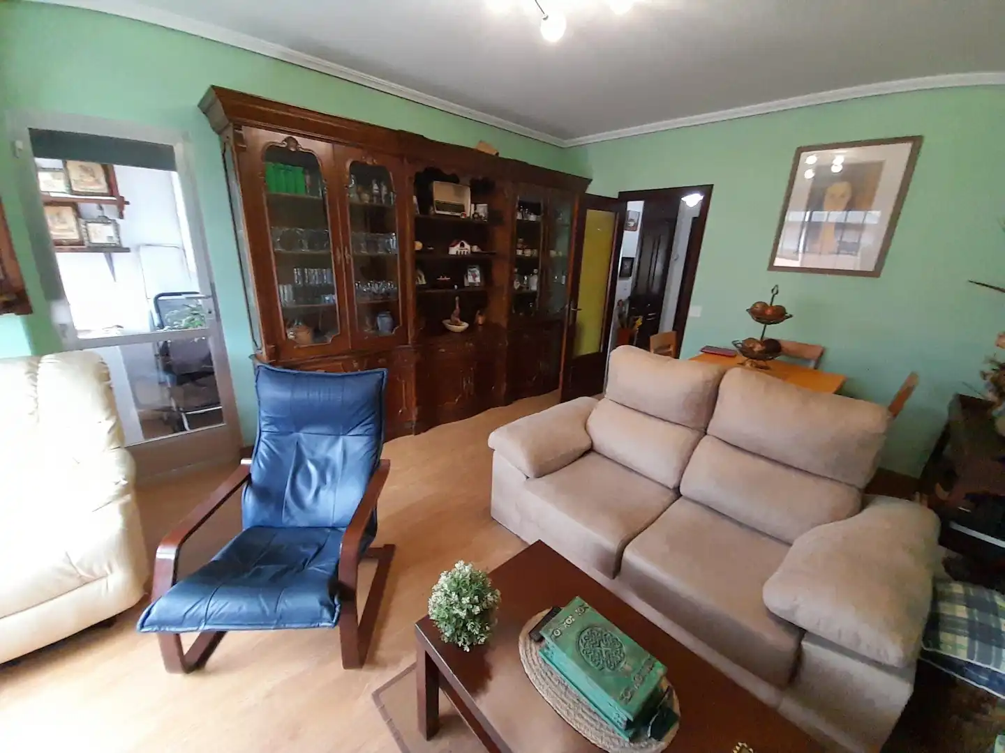 Living room of Flat for sale in Ponferrada  with Heating, Storage room and Balcony