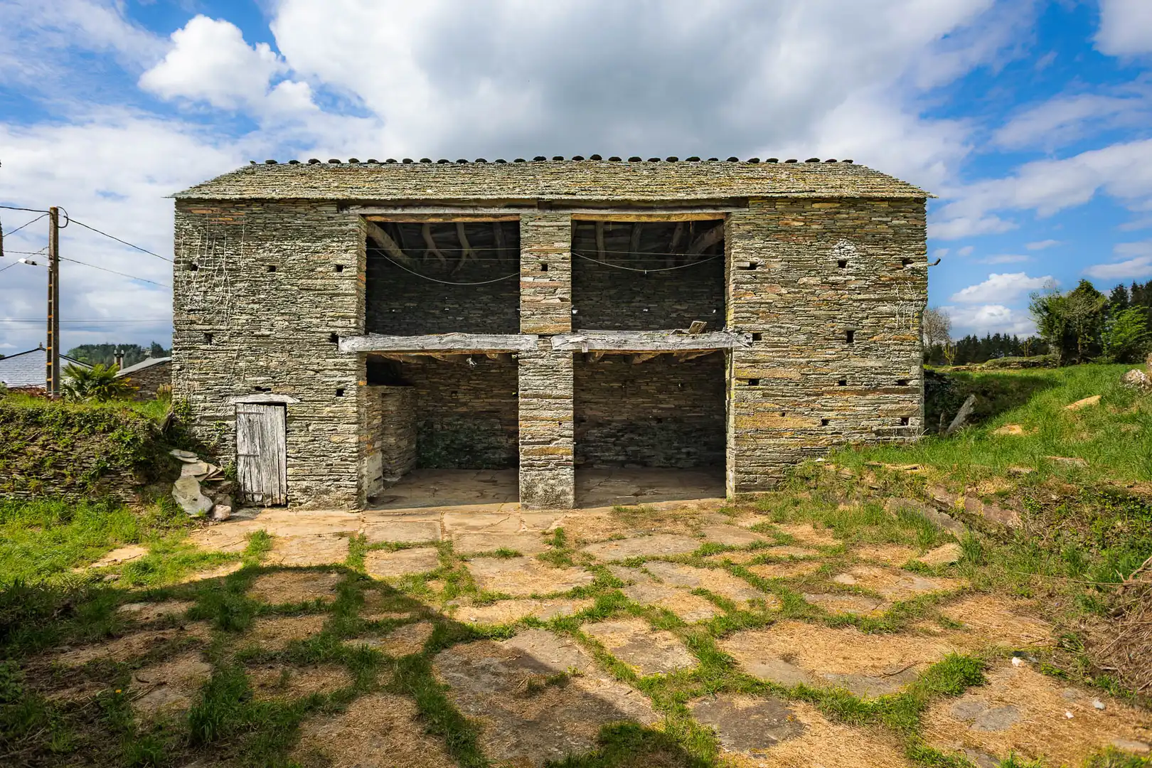 Vista exterior de Finca rústica en venda en Lugo