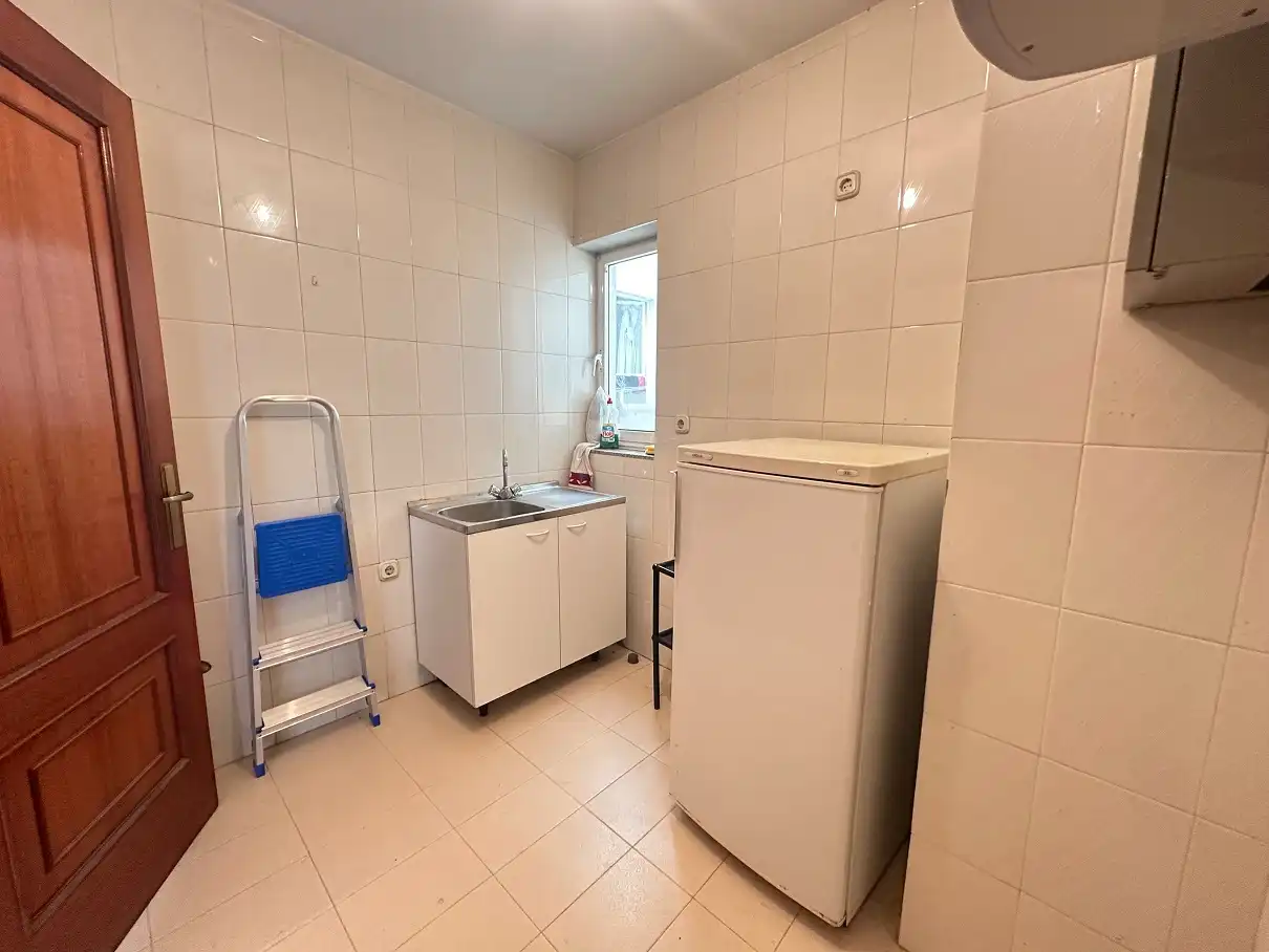 Kitchen of Flat for sale in Santiago de Compostela   with Heating
