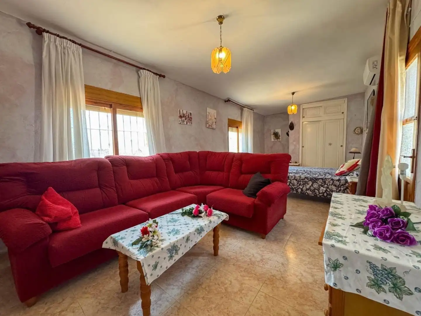 Sala de estar de Finca rústica en venta en La Murada - Los Vicentes