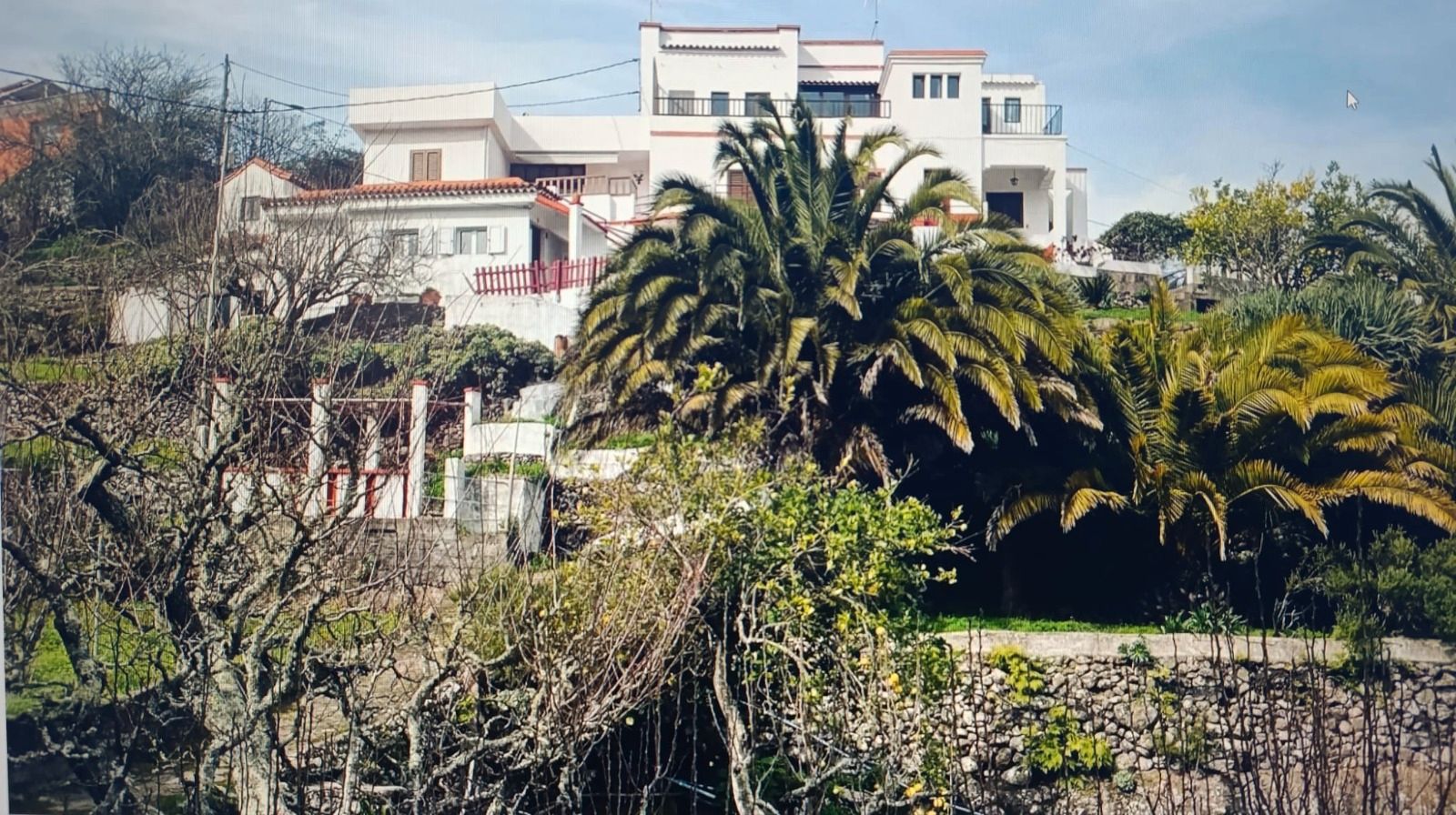 Vista exterior de Casa o xalet en venda en Valleseco amb Jardí privat, Terrassa i Traster