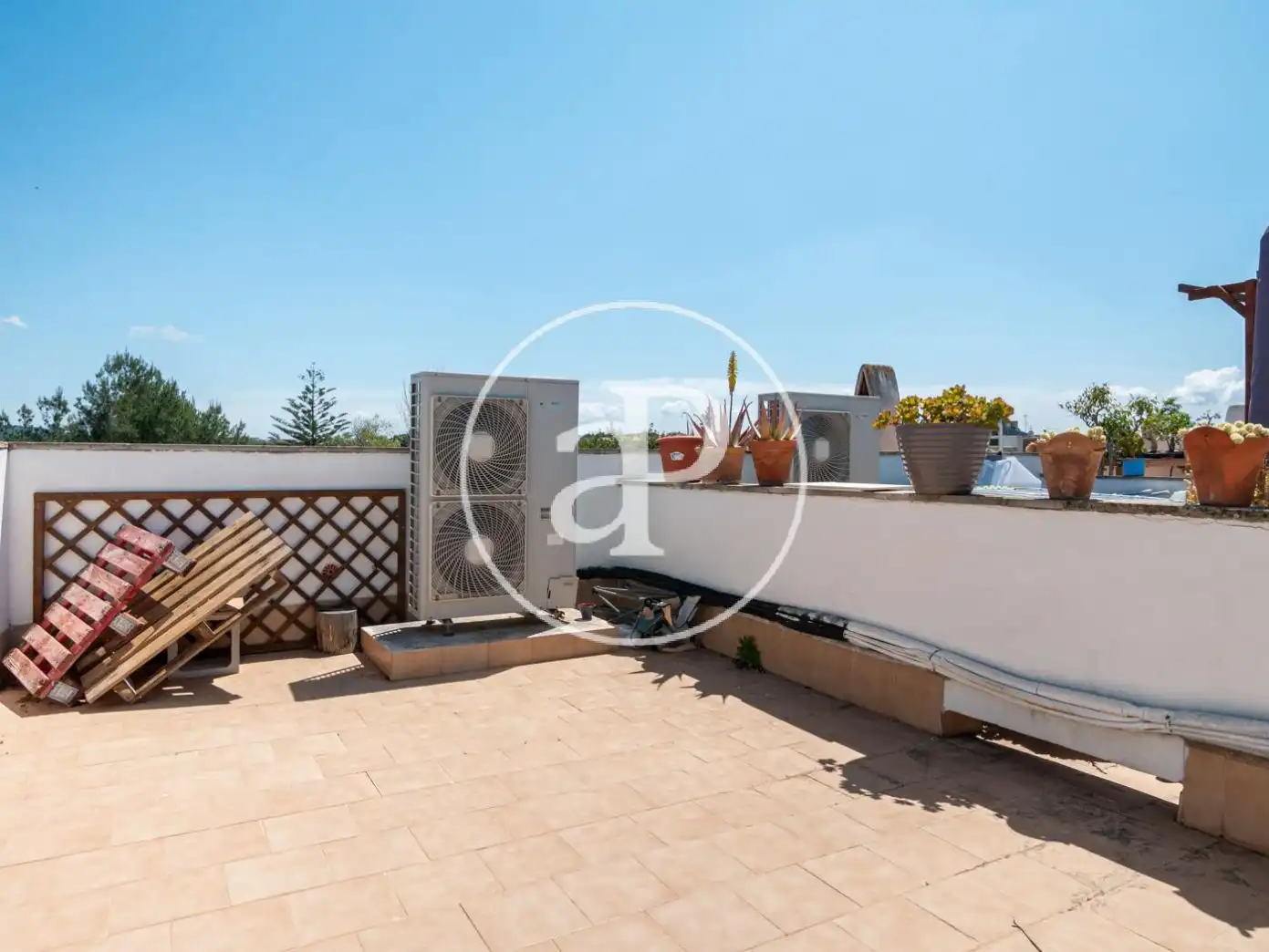 Terrace of Flat for rent in Marratxí  with Heating, Terrace and Storage room