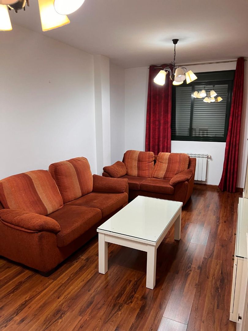Sala de estar de Piso de alquiler en Plasencia con Trastero y Amueblado