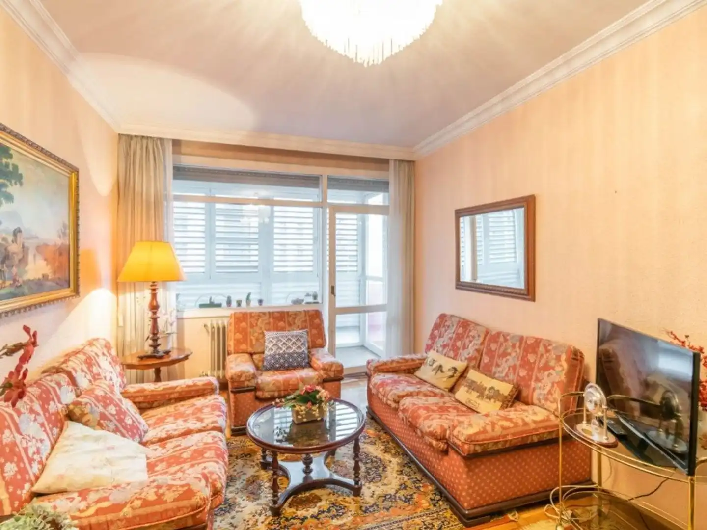 Living room of Flat for sale in  Pamplona / Iruña  with Heating and Storage room