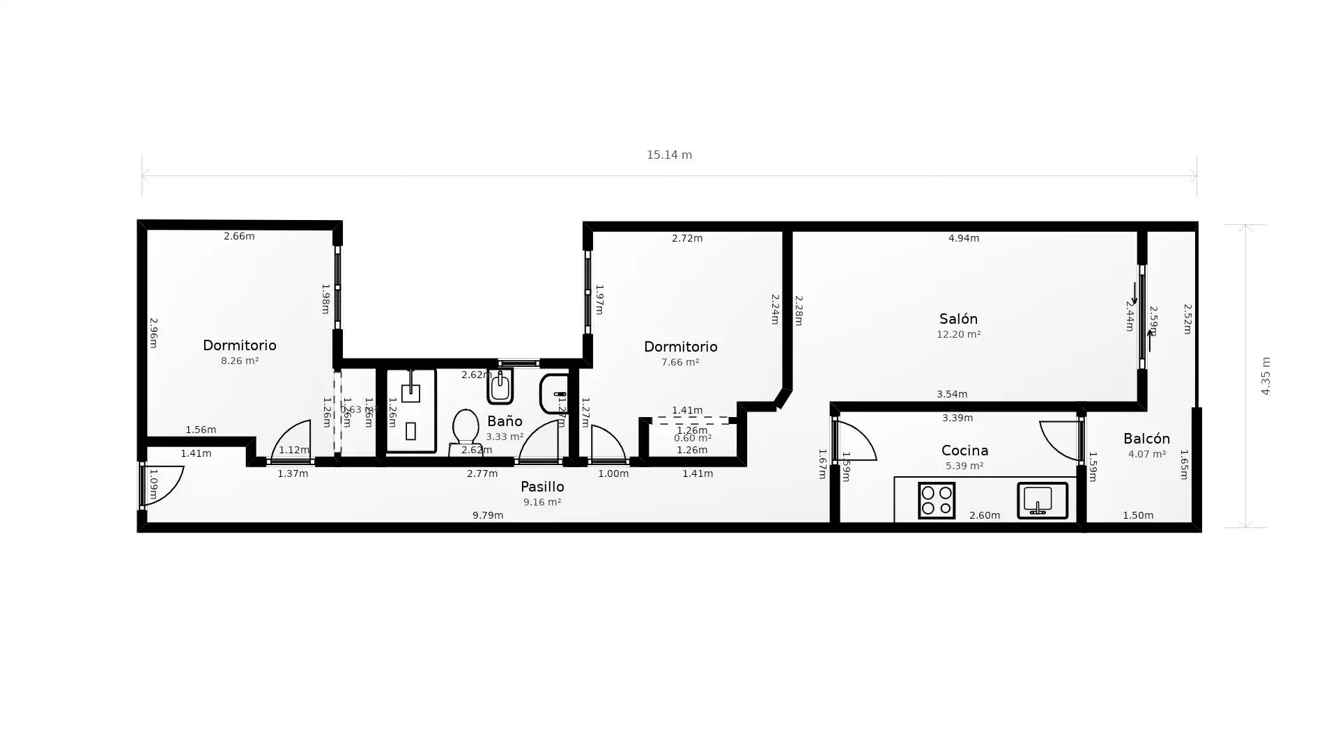 Apartament en venda en Torrevieja amb Moblat i Balcó