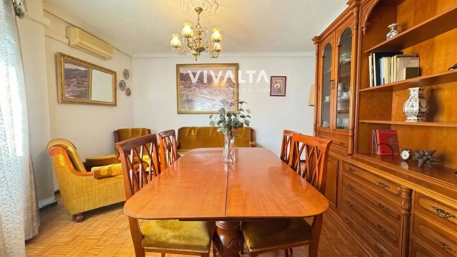 Dining room of Flat for sale in Madrid  with Air Conditioner, Heating and Storage room