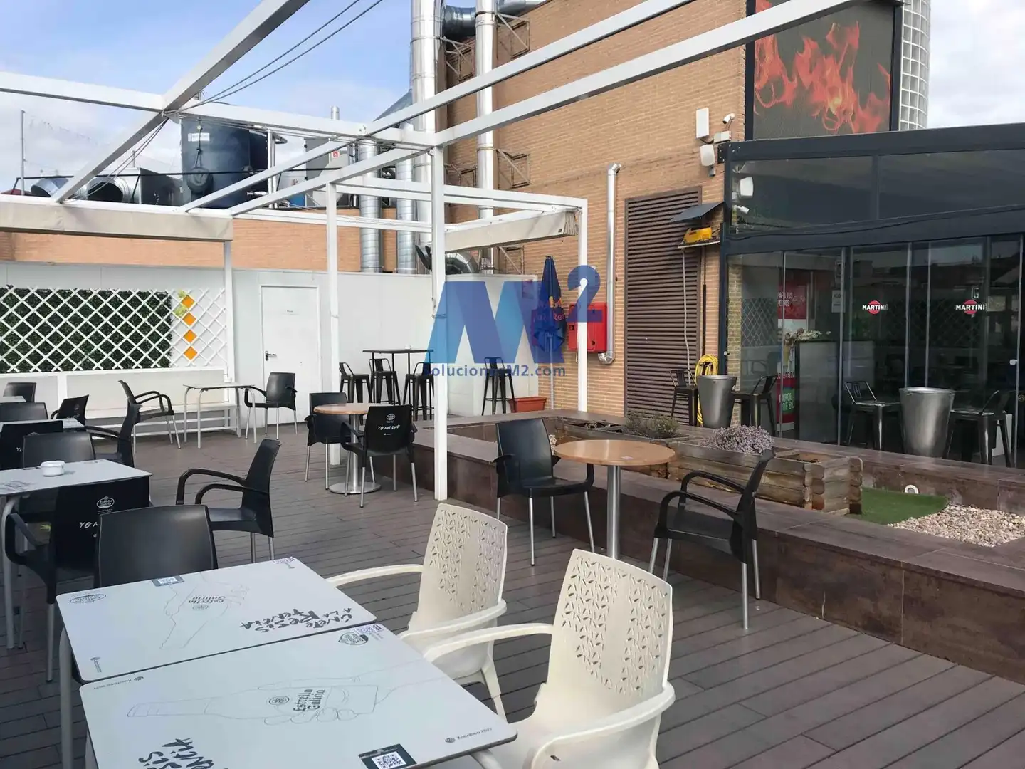 Terrassa de Local de lloguer en San Sebastián de los Reyes