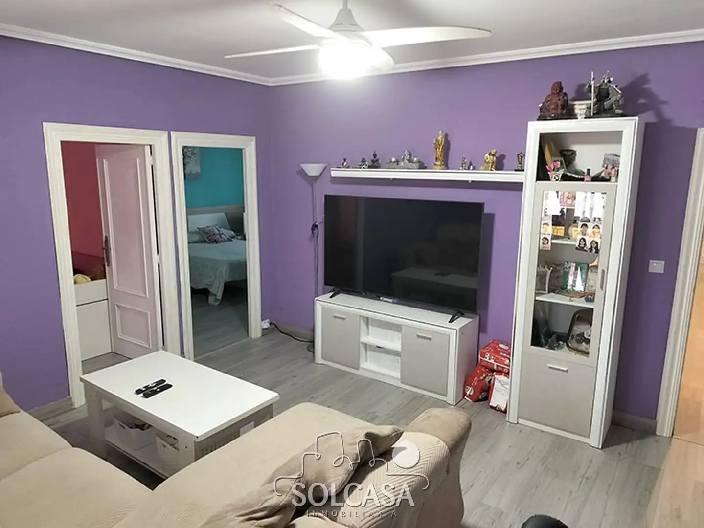 Sala de estar de Piso en venta en Valladolid con Calefacción, Horno y Lavadora
