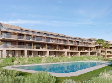 Baixos amb piscina en venda a Costa Natura
