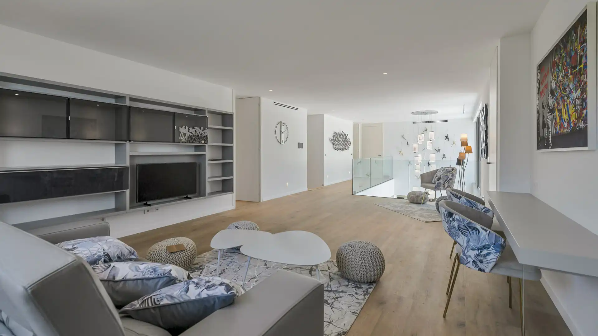 Living room of Houses for sale in Calvià  with Air Conditioner, Heating and Parquet flooring