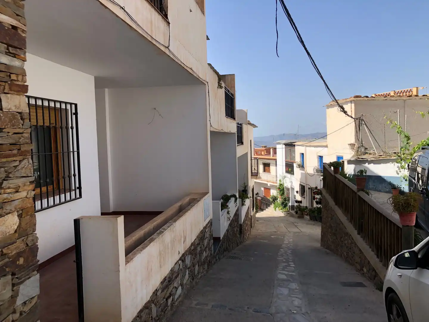 Vista exterior de Casa adosada en venta en Nevada con Terraza y Trastero