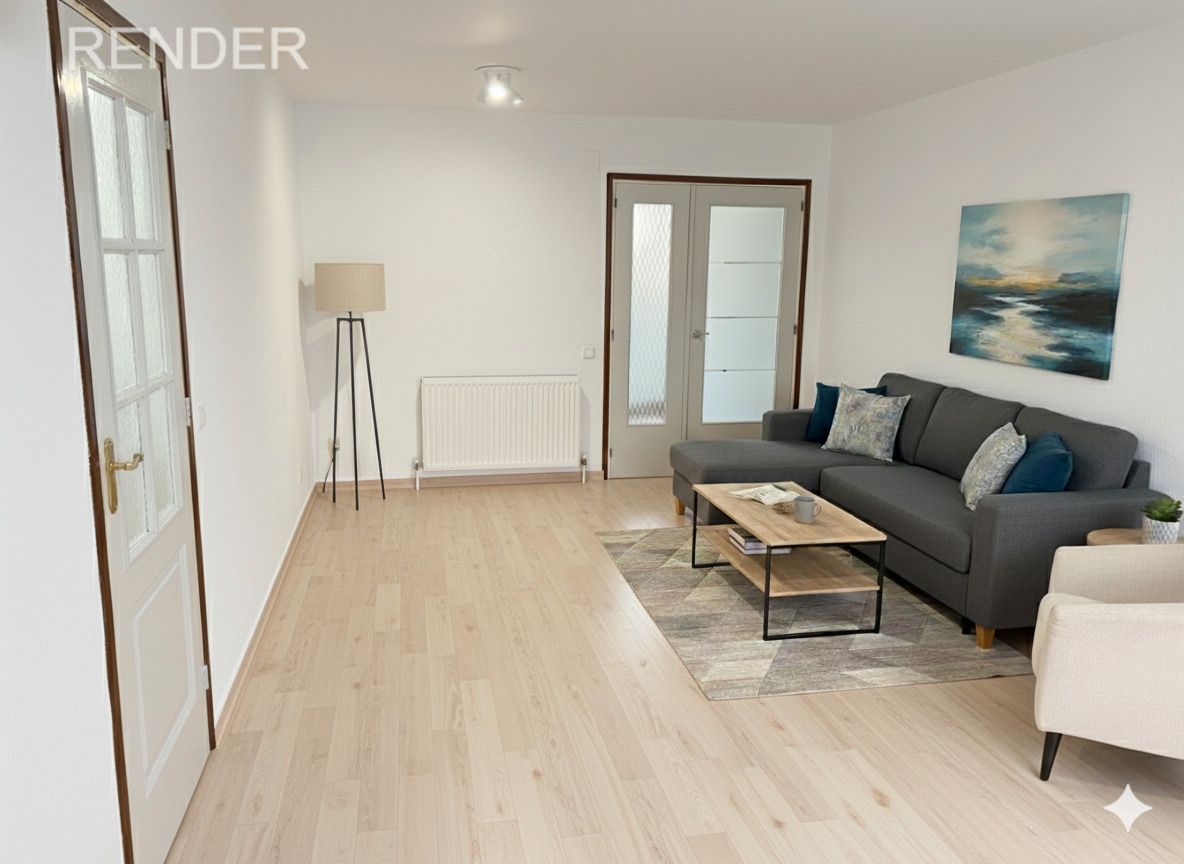 Sala d'estar de Pis en venda en Esplugues de Llobregat amb Balcó