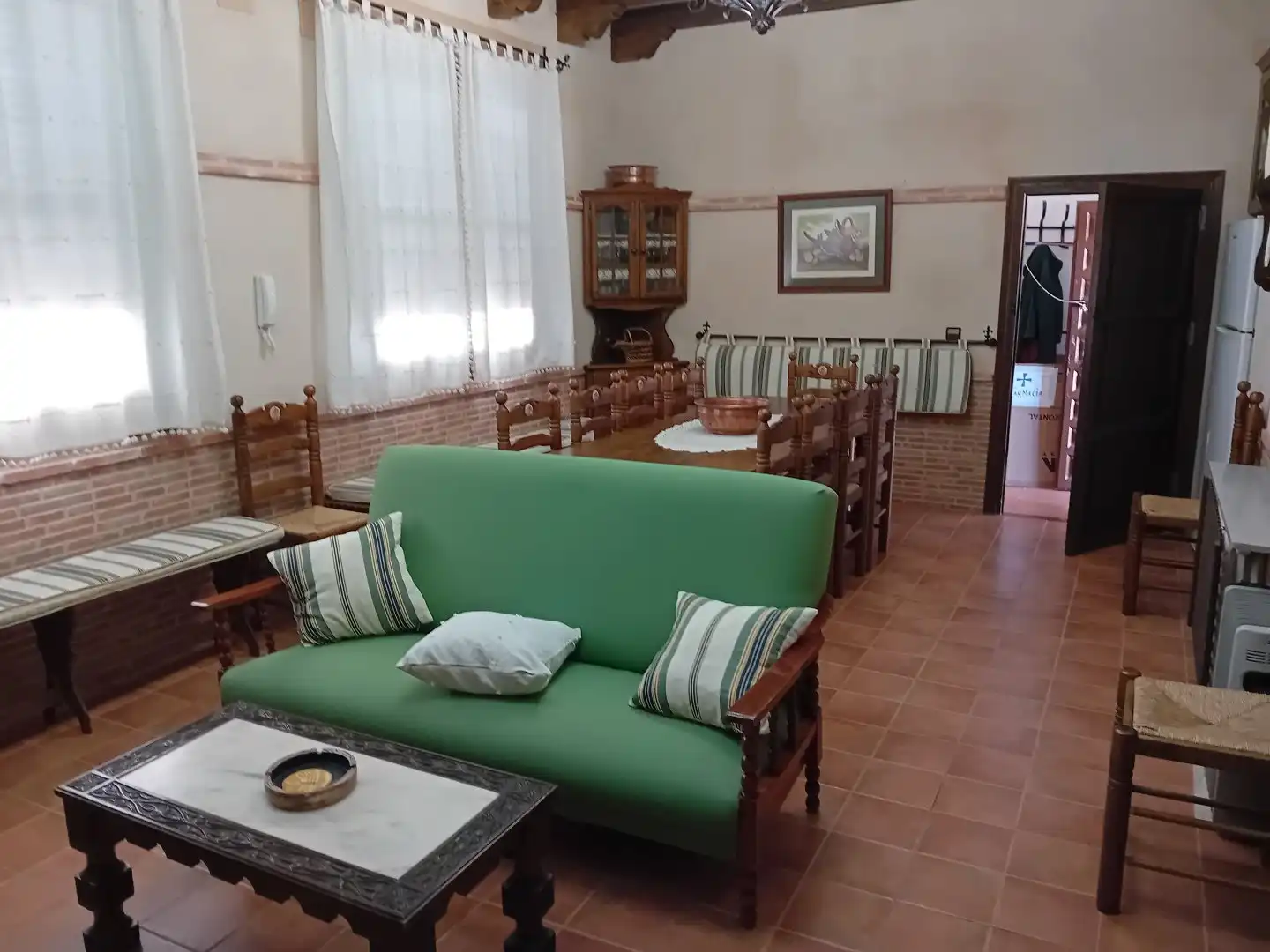Menjador de Casa o xalet en venda en Almagro amb Aire condicionat, Calefacció i Terrassa