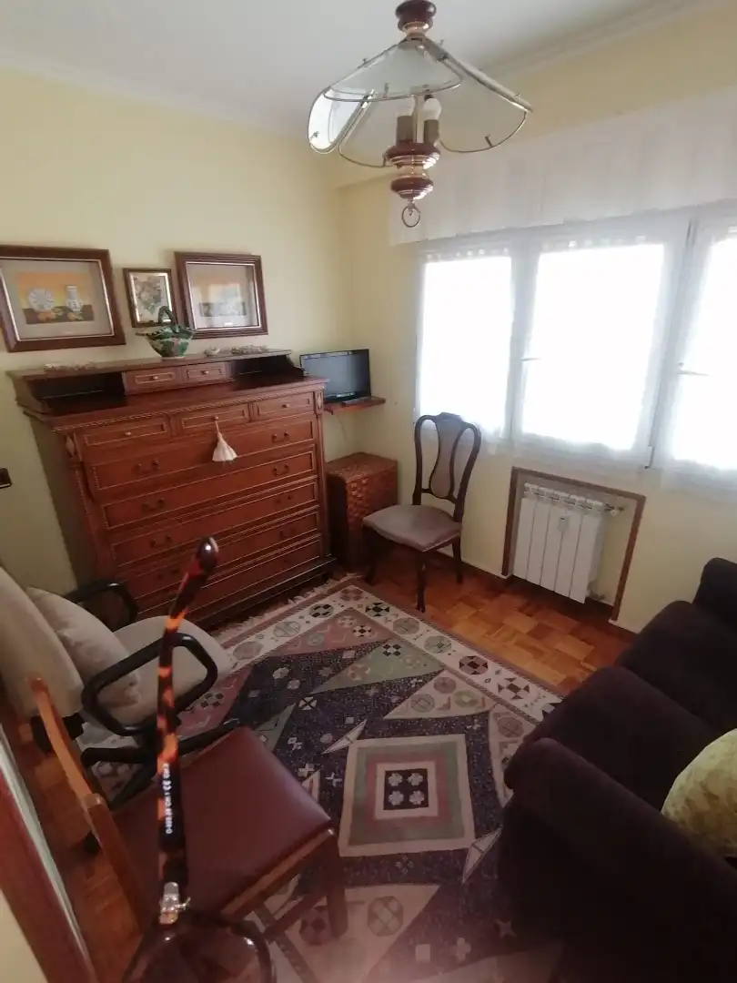 Bedroom of Flat for rent in Gijón   with Heating, Parquet flooring and Furnished