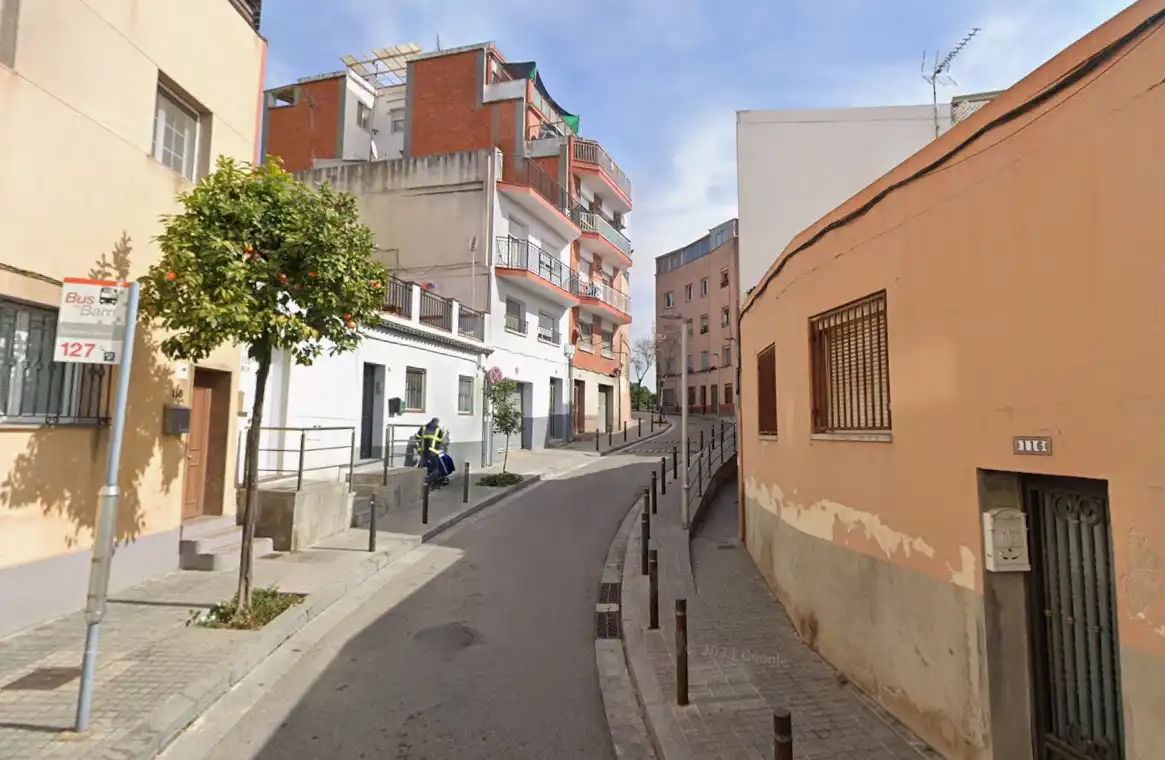 Exterior view of Ground floor for sale in Barcelona