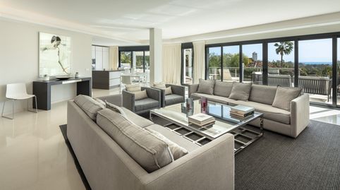 Vistas al mar impresionantes y espacios recreativos Villa Familiar reformada en el Valle del Golf de Nueva Andalucia, imatge 5