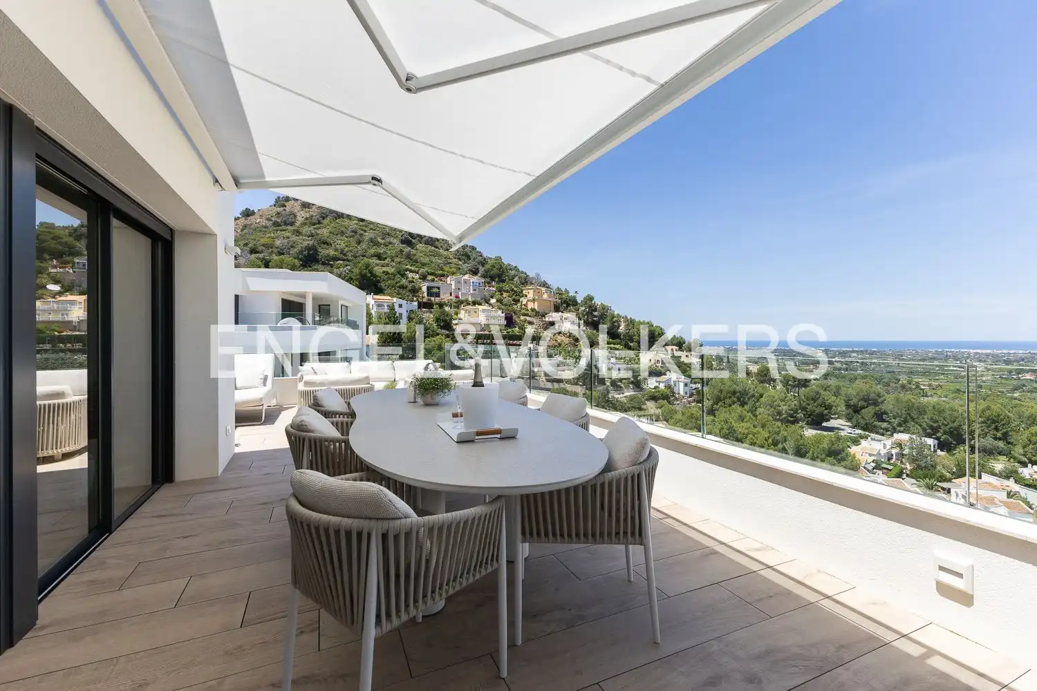 Terrace of Attic for rent in Pedreguer  with Air Conditioner, Heating and Terrace