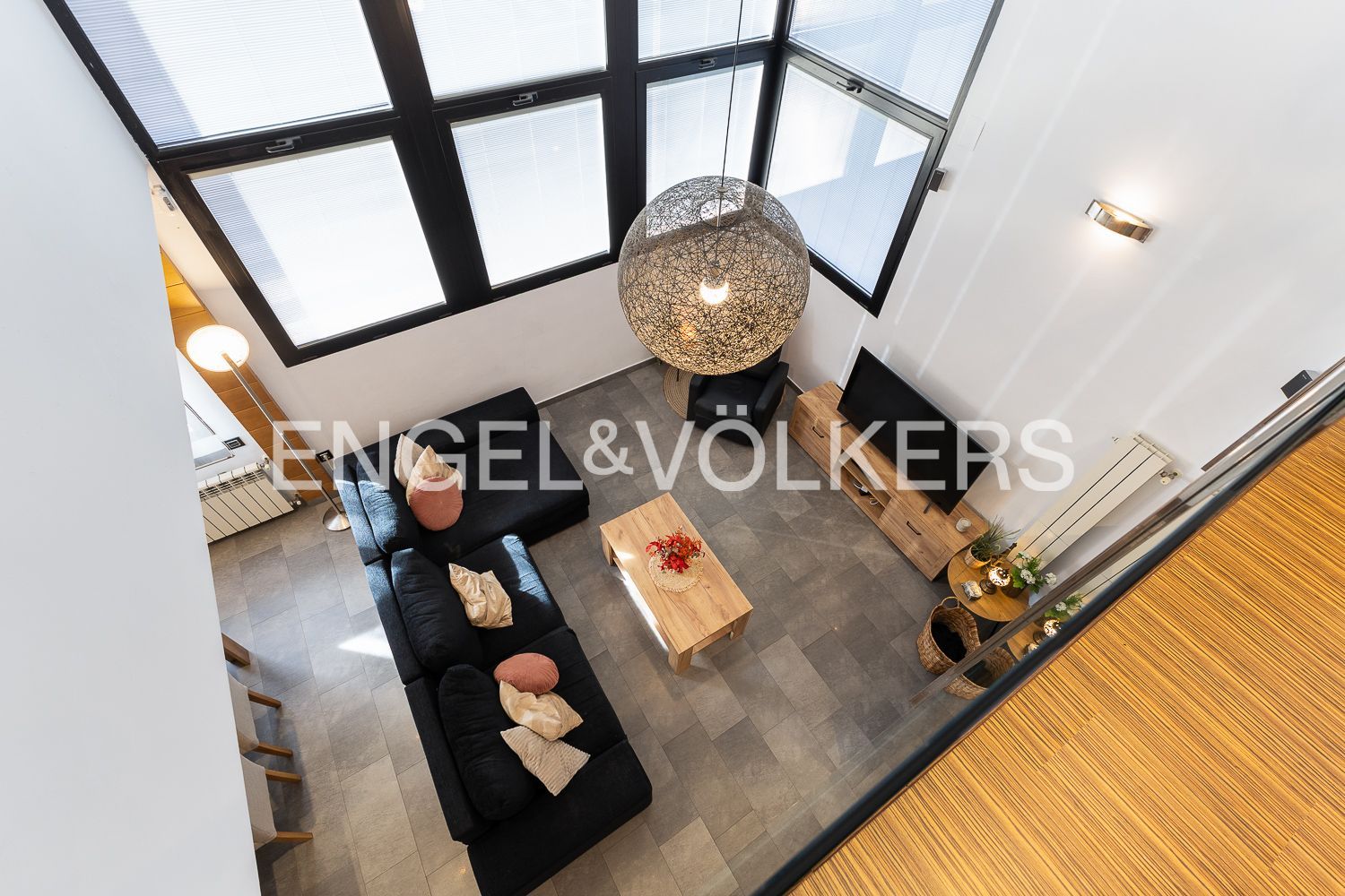 Sala d'estar de Casa o xalet en venda en La Pobla Llarga amb Aire condicionat, Calefacció i Terrassa