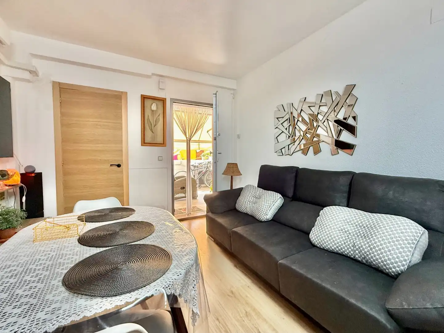 Living room of Houses for sale in Los Alcázares  with Air Conditioner, Private garden and Terrace