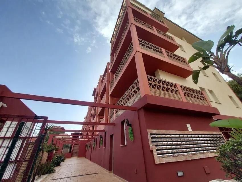 Vista exterior de Pis de lloguer en Benalmádena amb Aire condicionat, Jardí privat i Terrassa