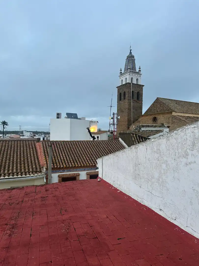 Vista exterior de Casa o chalet en venta en Salteras con Terraza y Trastero
