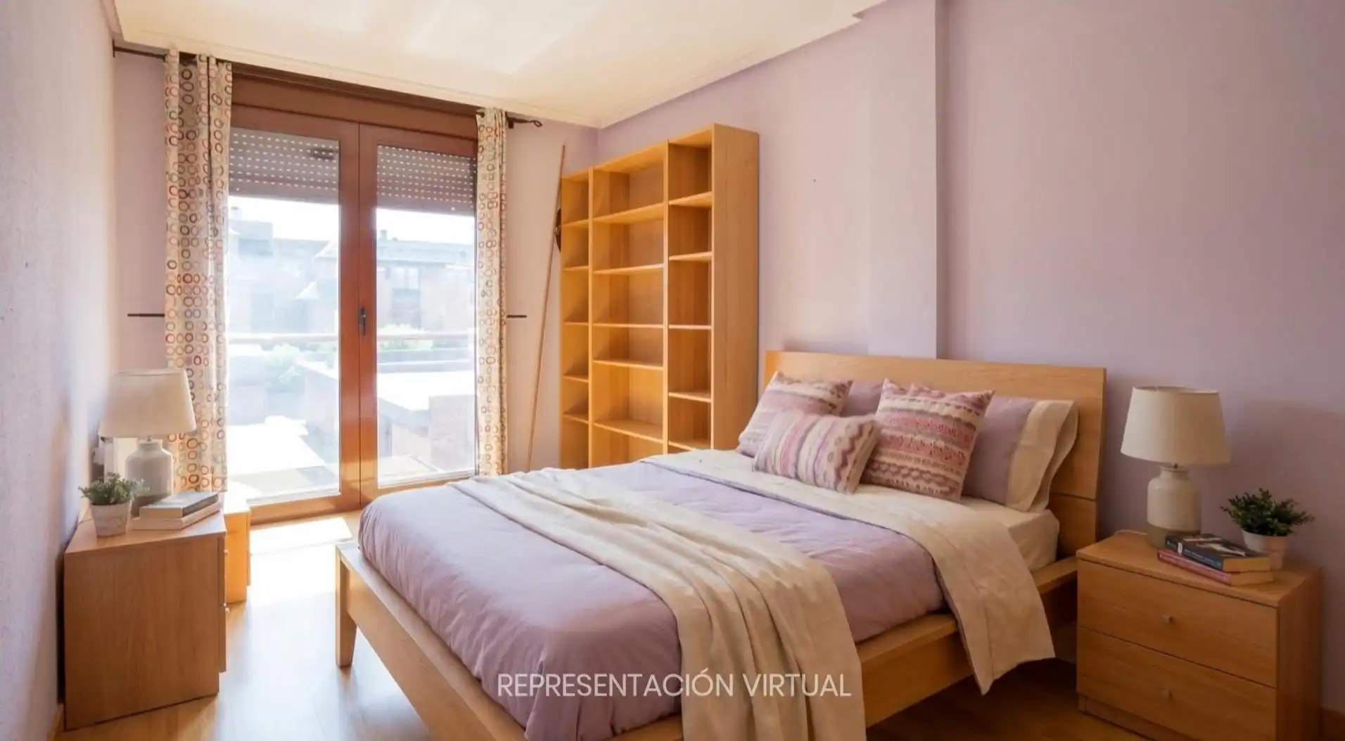 Bedroom of Flat for sale in Las Rozas de Madrid  with Air Conditioner, Heating and Private garden