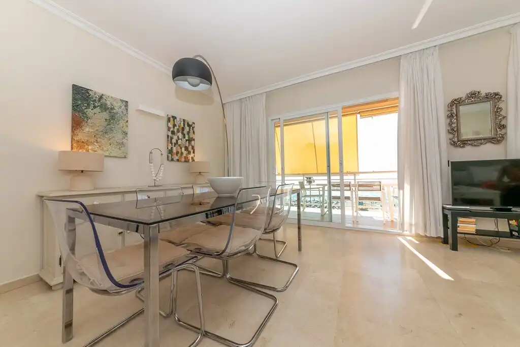 Dining room of Apartments for rent in Fuengirola  with Air Conditioner, Terrace and Furnished