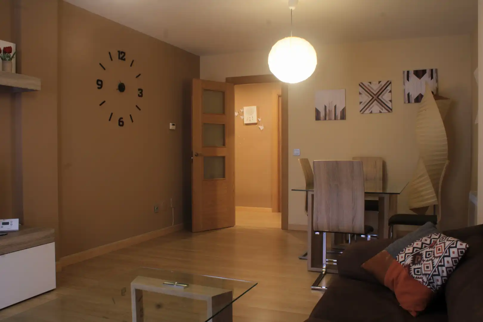 Sala de estar de Piso en venta en Valladolid con Calefacción, Parquet y Amueblado