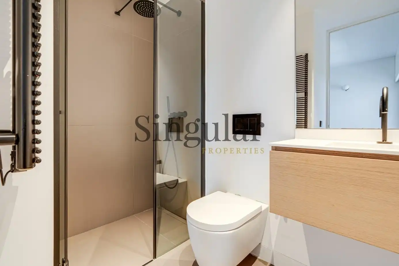 Bedroom of Flat for rent in Barcelona  with Heating, Private garden and Terrace