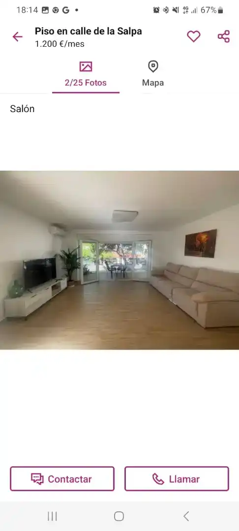 Sala d'estar de Pis en venda en Playa de San Juan - El Cabo de las Huertas