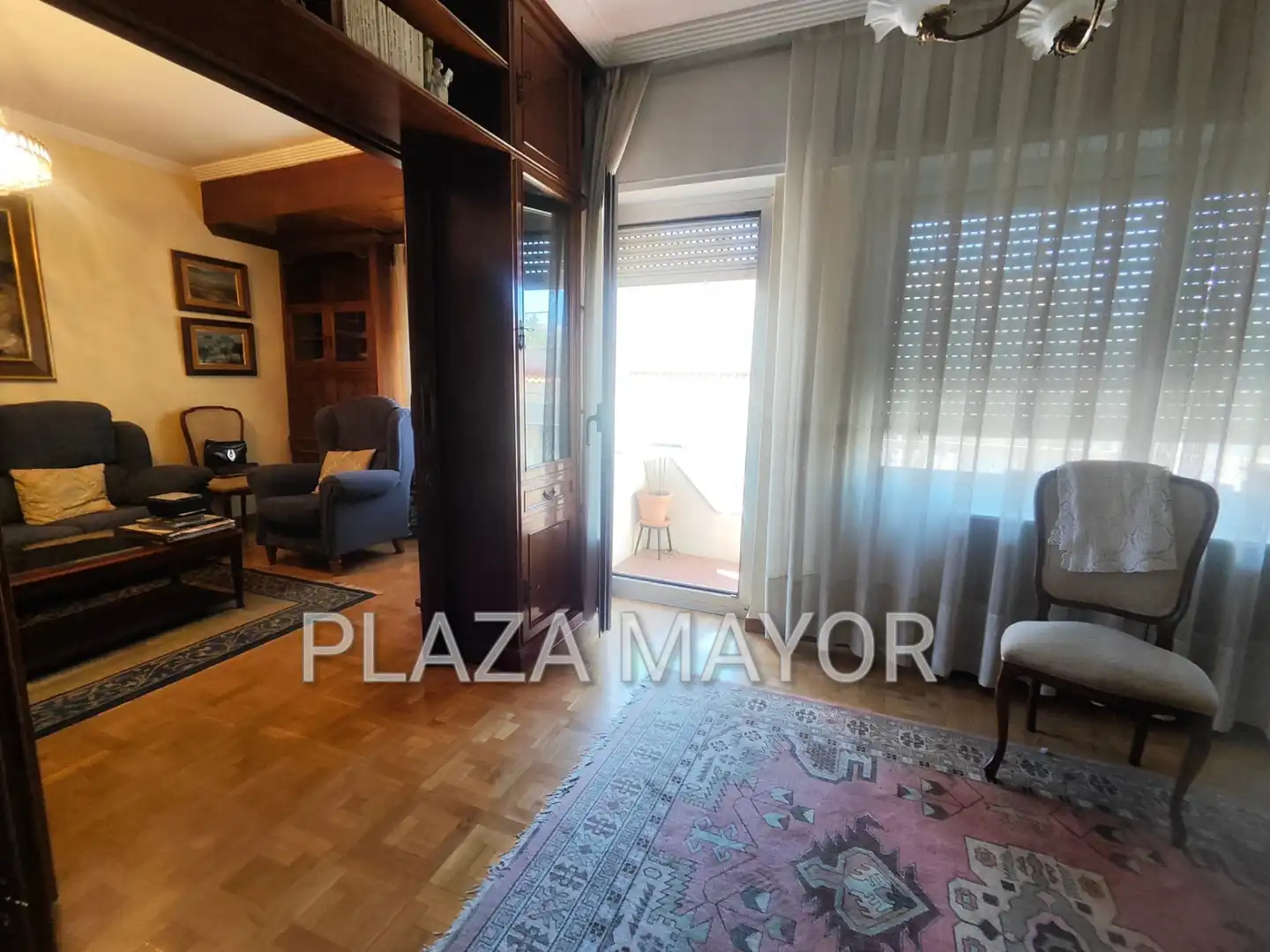 Sala de estar de Piso en venta en Salamanca con Calefacción, Parquet y Amueblado
