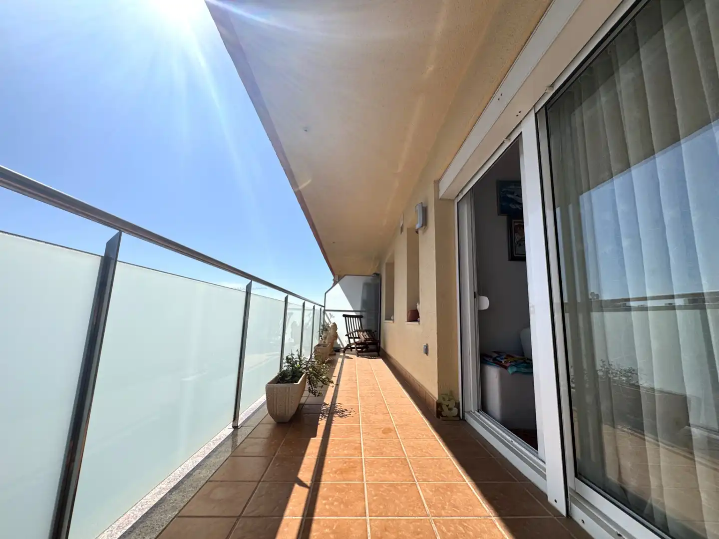 Terrace of Flat for sale in Santa Susanna  with Terrace, Furnished and Balcony