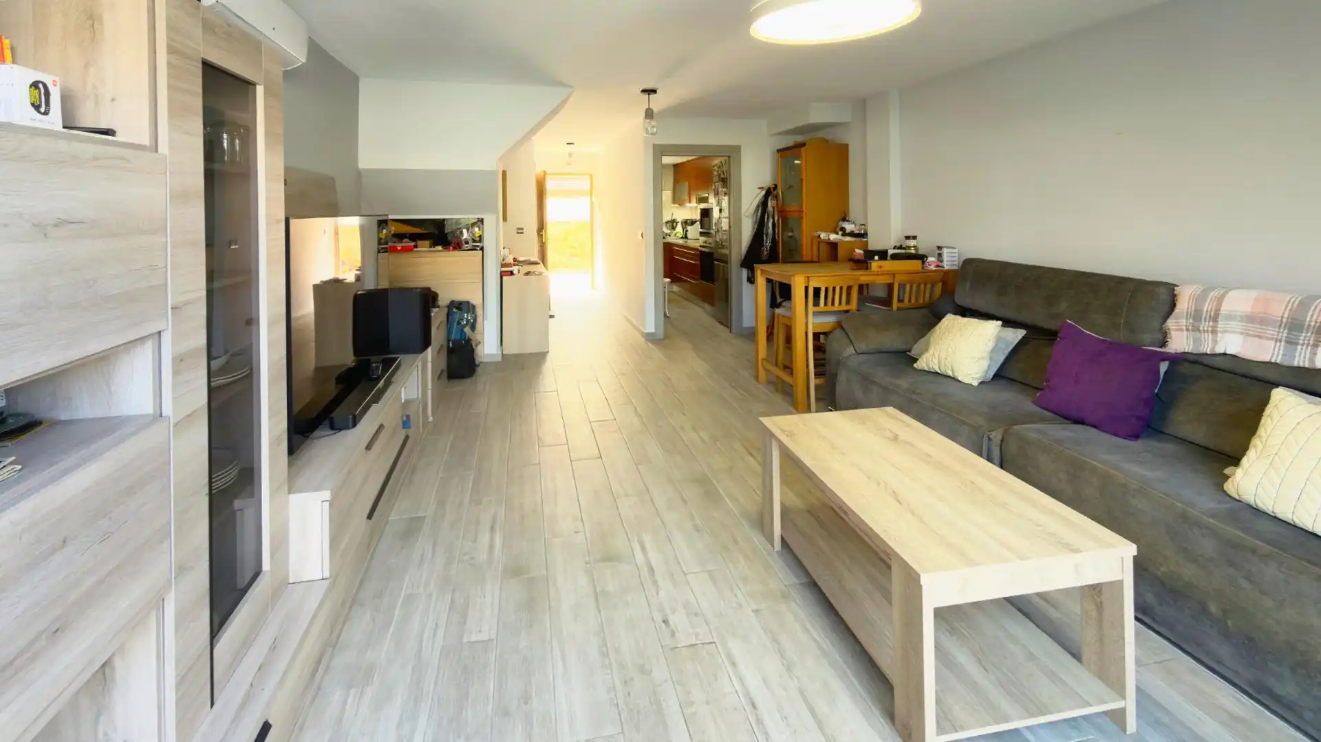 Living room of Detached homes for sale in L'Alfàs del Pi  with Air Conditioner, Private garden and Terrace