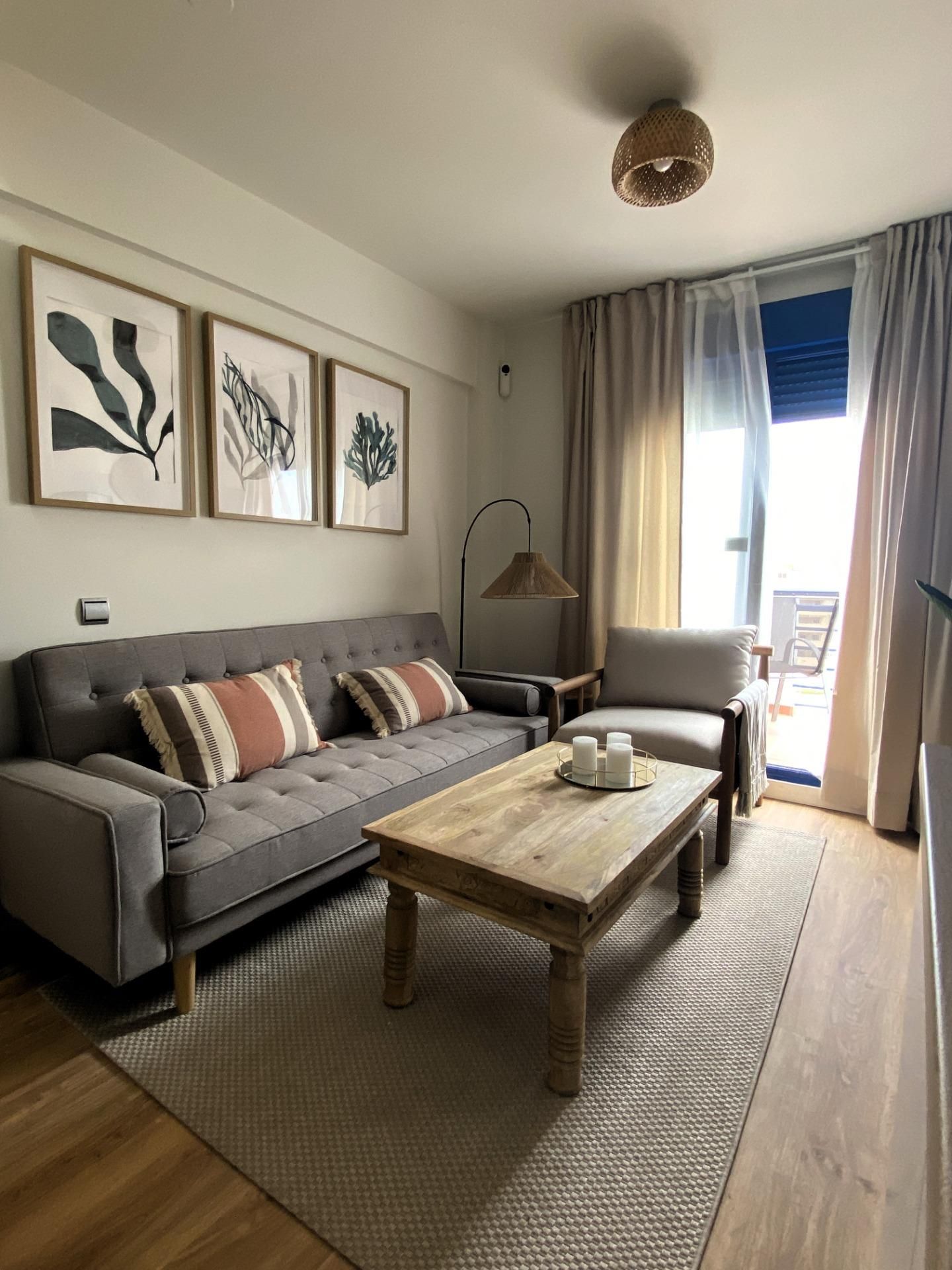 Sala d'estar de Àtic en venda en Benalmádena amb Aire condicionat, Calefacció i Terrassa