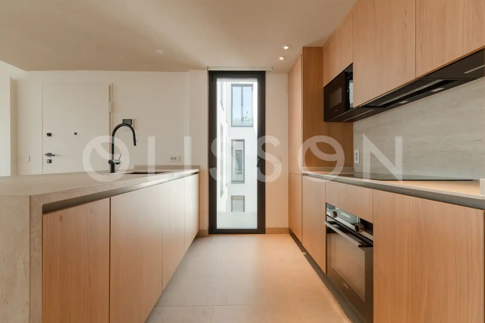 Cocina de Piso de alquiler en Madrid con Aire acondicionado, Calefacción y Terraza