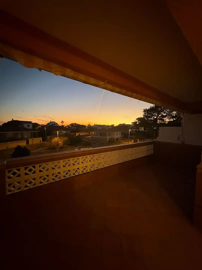 Exterior view of Flat for rent in El Portil  with Terrace and Furnished