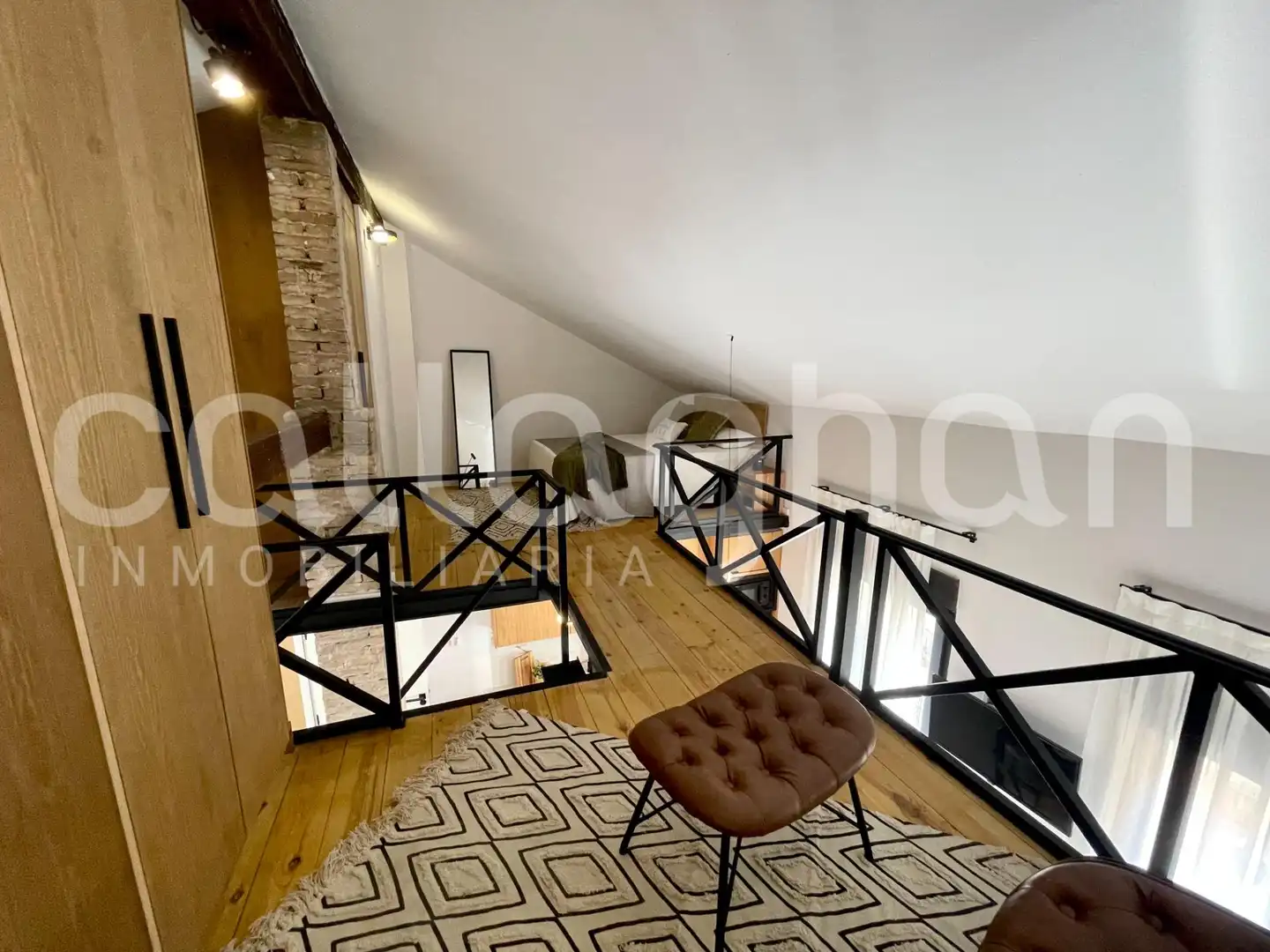 Loft zur Miete in Valencia mit Klimaanlage, Heizung und Abstellraum