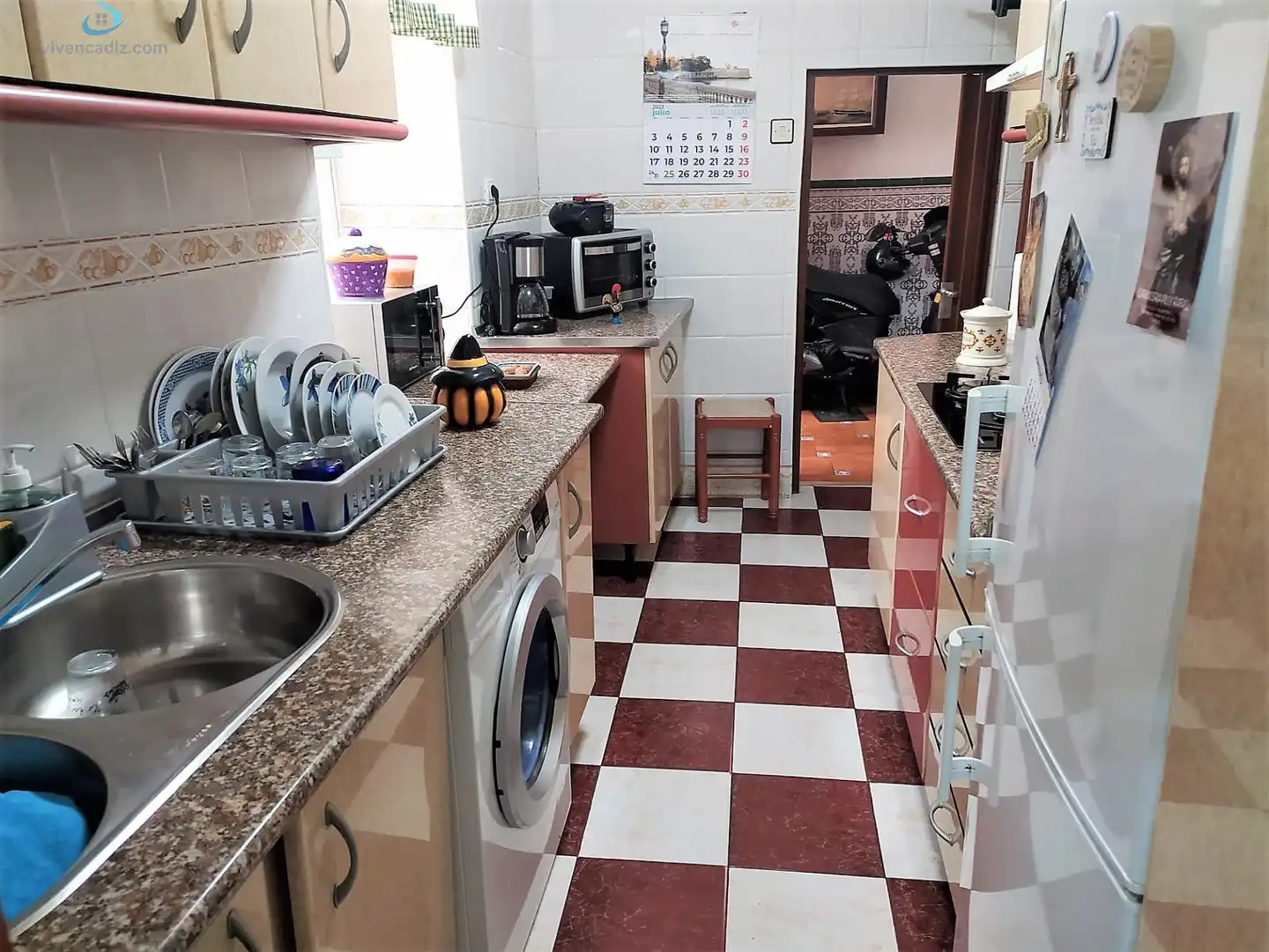 Kitchen of Houses for sale in Cádiz  with Air Conditioner, Terrace and Storage room