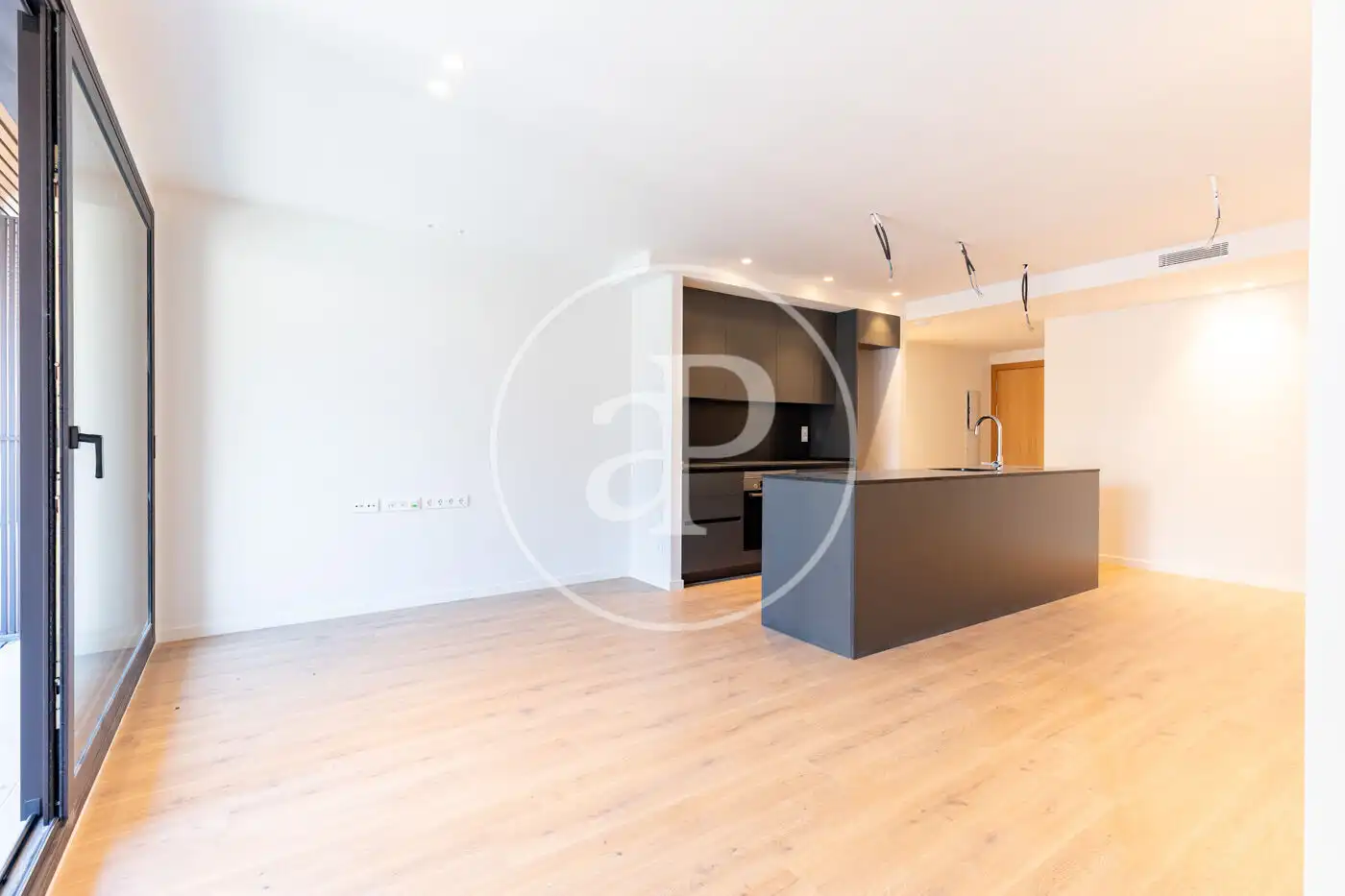 Sala de estar de Piso de alquiler en Sant Cugat del Vallès con Calefacción y Terraza